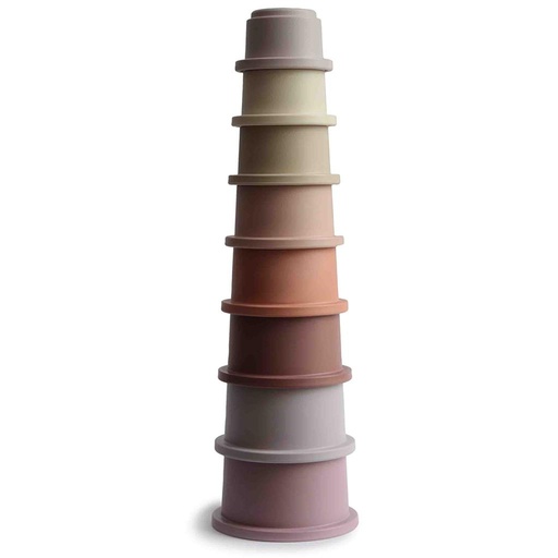 Stacking tower stacking cups pastel