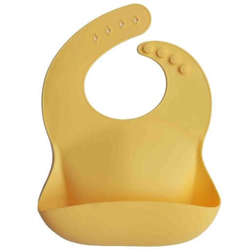 Bavoir (silicone) Mineral Yellow 