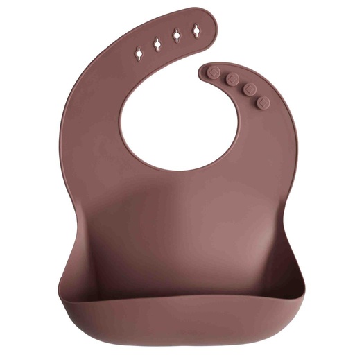 Bib (silicone) woodchuck