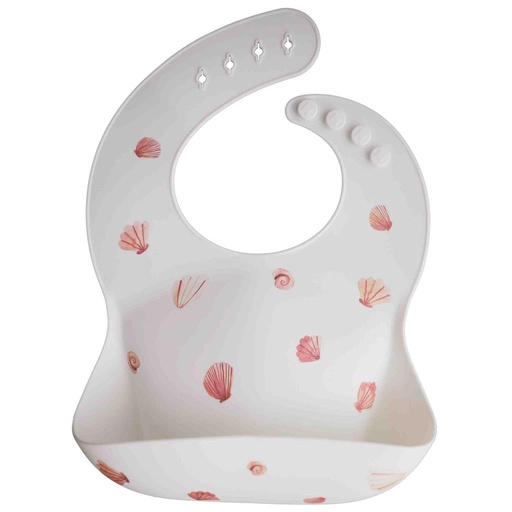 Bib print sea shells