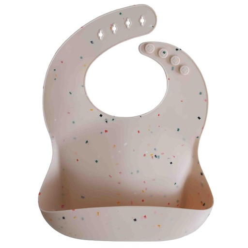 Bib print vanilla confetti