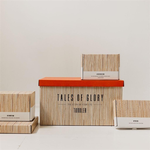 Toddler (preschooler) milestone box pink 