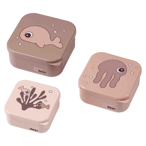 Snack box (3 pieces) sea friends powder