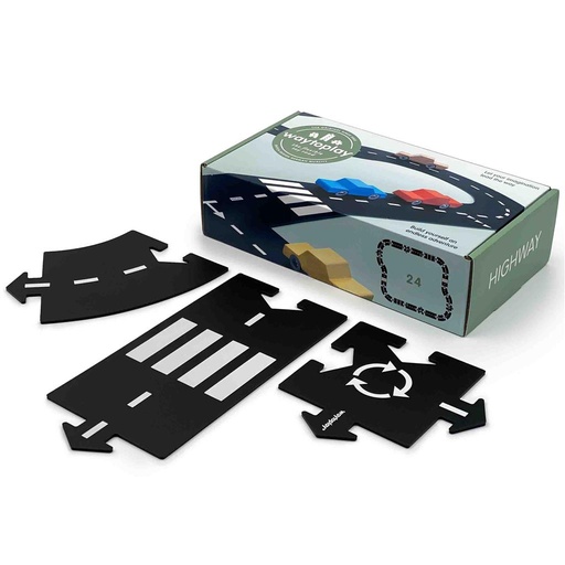 Car track highway (24-piece)