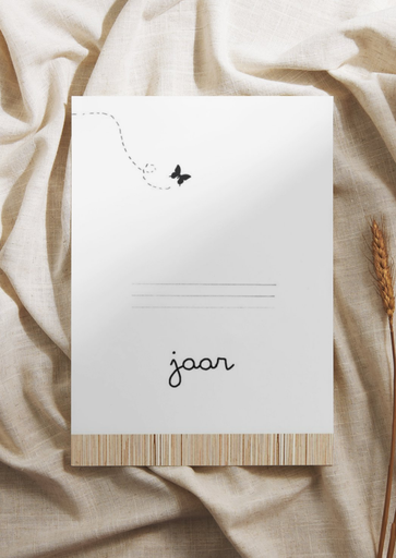 Greeting card black verjaardag 