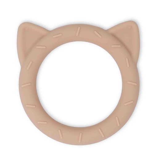 Teething ring cat blush