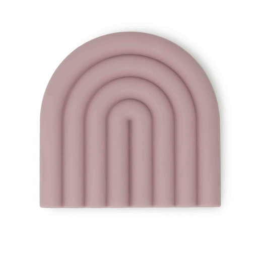 Teething toy rainbow mauve 