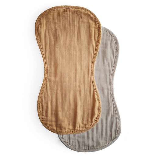 Spit Towel (2 pieces) fall yellow + fog 