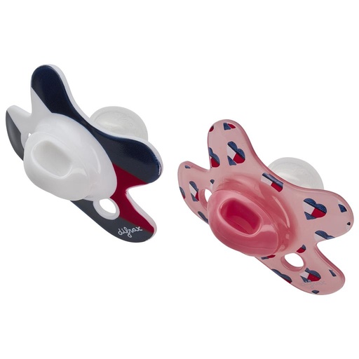 Pacifier (2 pack) pink breeze