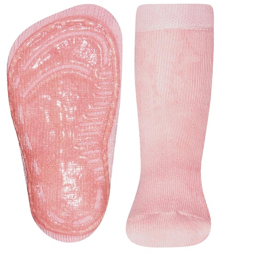 Chaussettes antidérapantes rose sauvage