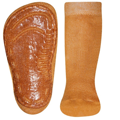 Chaussettes antidérapantes au curcuma