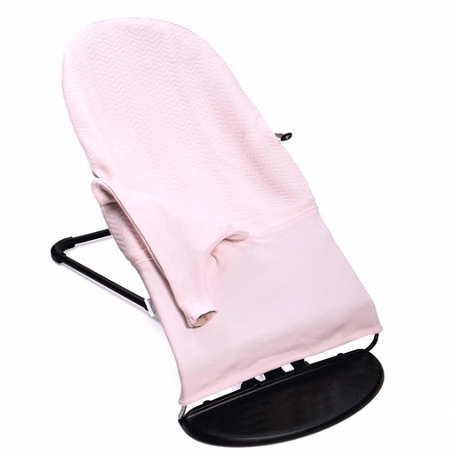 Housse relax Babybjorn poetree kids chevron rose clair