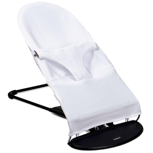 Housse relax Babybjorn poetree kids chevron blanc