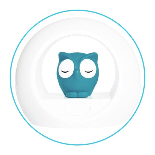 Night light owl blue  