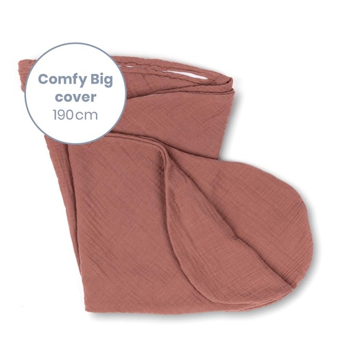 Housse coussin relax confortable grand tetra brick 
