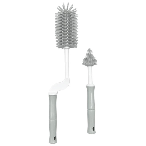 Flessenborstel b-bottle brush grijs 