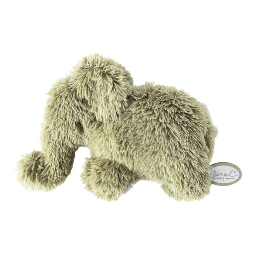 Knuffel olifant Oscar mini pancake groen 