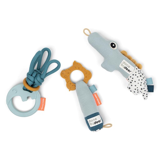 Jouets d'activité amis des cerfs blue 