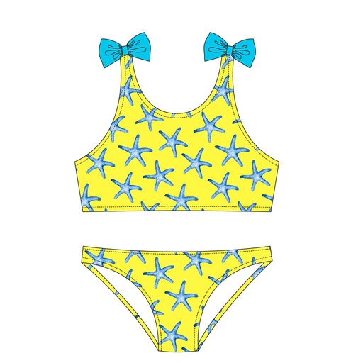 Bikini bralette bows