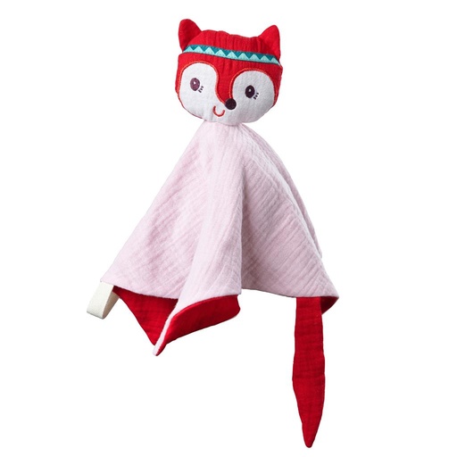 Knuffeldoekje Alice rood 