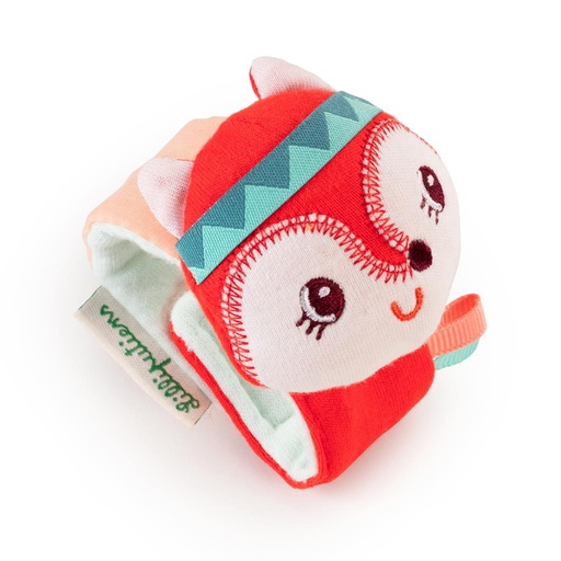 Hochet bracelet Alice rood 