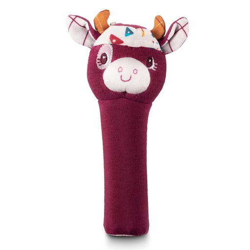 Squeeze rattle Rosalie purple