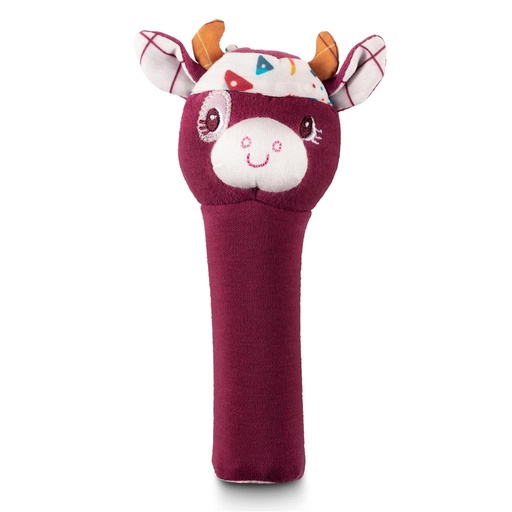 Squeeze rattle Rosalie paars 