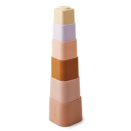 Stacking tower Zuzu pink multi mix