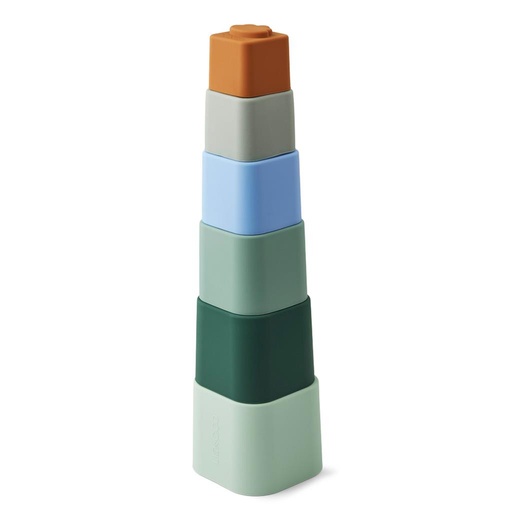 Stacking tower Zuzu dove (blue multi mix)