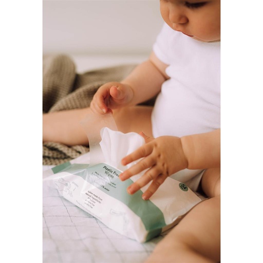 *Lingettes (sans plastique)  