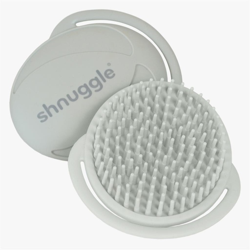 Baby bath brush grey 