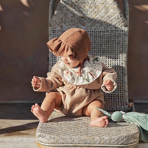 Zonnehoed baby Elodie soft terracotta 