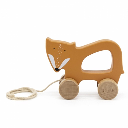 Pull toy mr. fox 