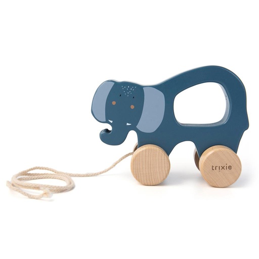 Pull toy mrs. elephant