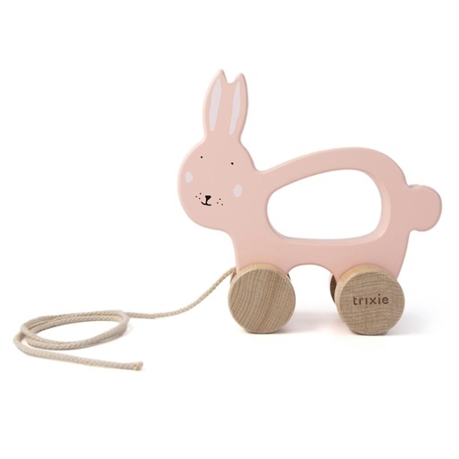 Pull toy mrs. rabbit