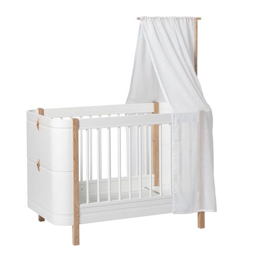 Canopy for bed mini+ white