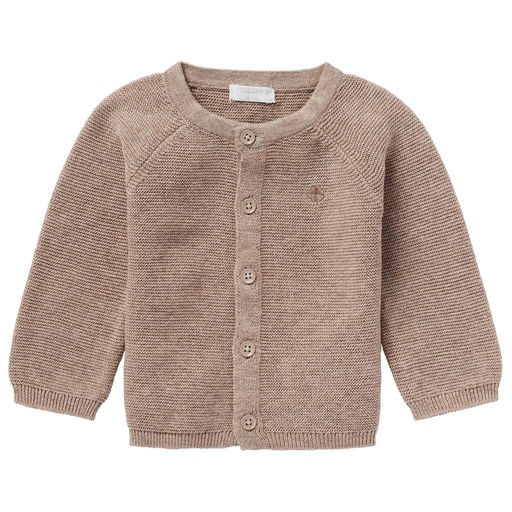 Cardigan Naga taupe melange