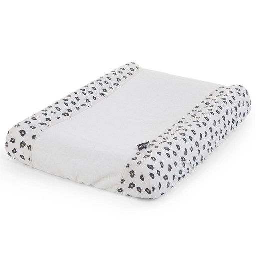 Housse de matelas à langer (jersey+terry) leopard 