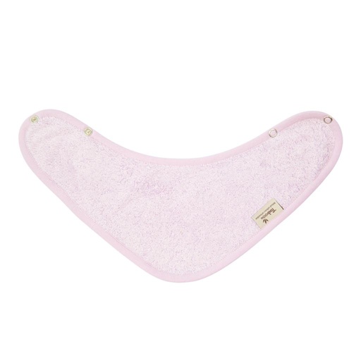 Bandana bib (double layered) silky lilac