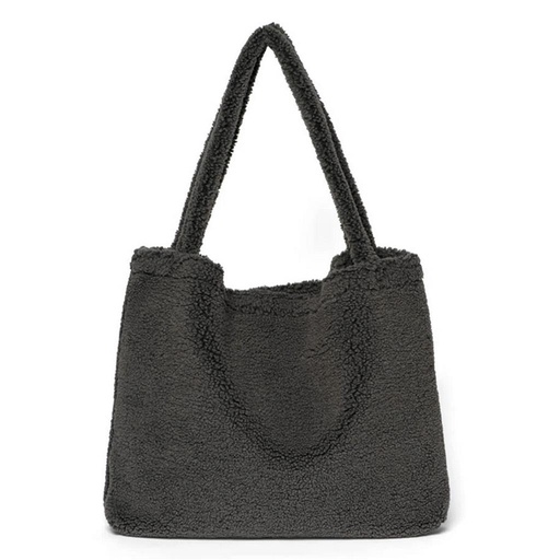 Verzorgingstas mommy bag chunky teddy dark grey 