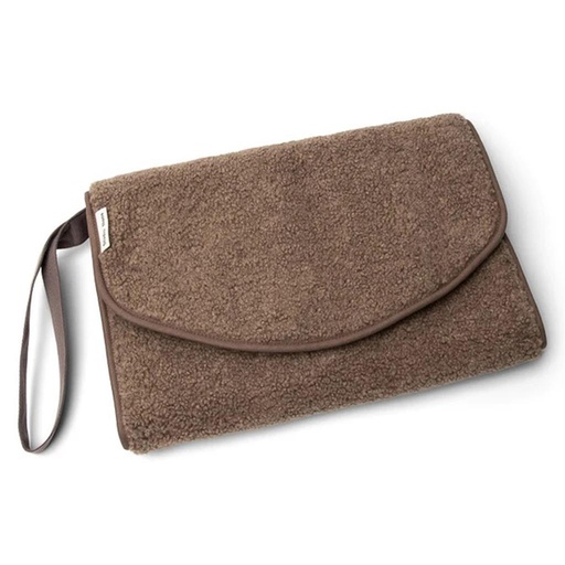 Changing mat chunky teddy brown 