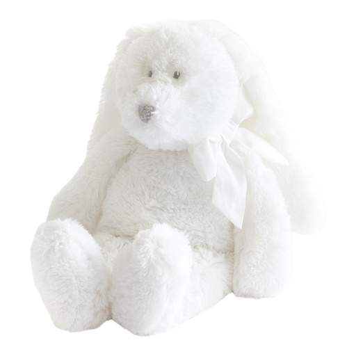 knuffel konijn strikje Flore 18 # wit 