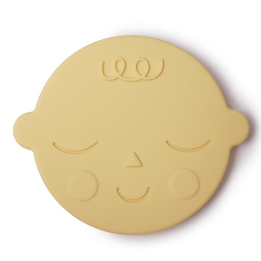 Bijtspeeltje gezichtje banana cream 