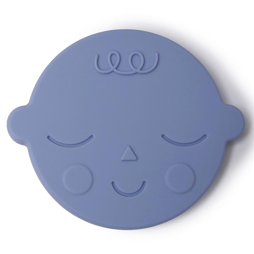 Teething toy face blueberry