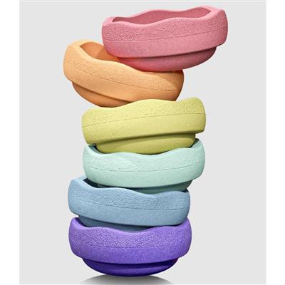 Stapelstenen original pastel rainbow 