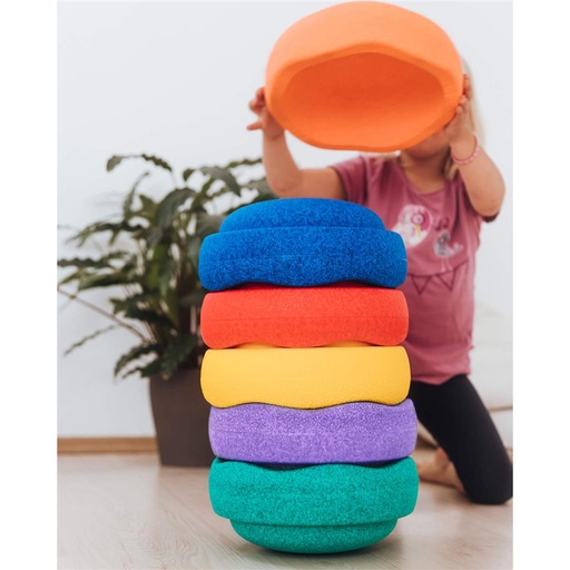 Stacking bricks original rainbow 
