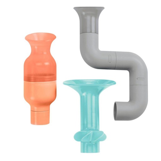 Bath toy Tubes multi color