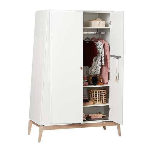 Closet (2 doors) Luna white-oak