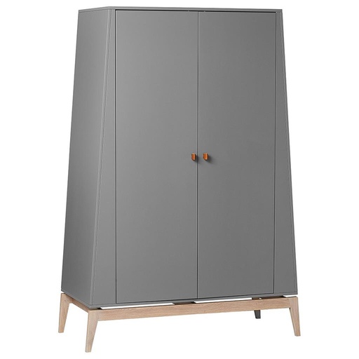 Cabinet (2 doors) Luna gray-oak