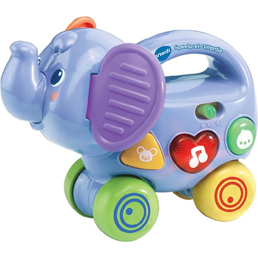 Jouet éléphant paars 